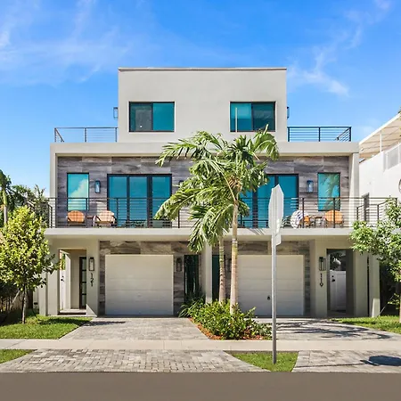 Luxury Paradise Walk To Las Olas -5 Mins To Beach